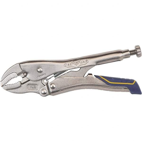 Irwin - Locking Pliers Plier Type: Locking Pliers Jaw Style: Curve w/Wire Cutter - Strong Tooling