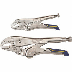 Irwin - Locking Pliers Plier Type: Locking Pliers Jaw Style: Long Nose; Curved - Strong Tooling