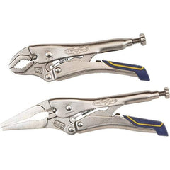 Irwin - Locking Pliers Plier Type: Locking Pliers Jaw Style: Long Nose; Curved - Strong Tooling