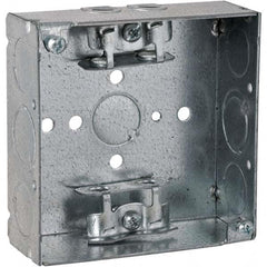 Hubbell-Raco - 4 x 4 x 1.563" Steel Square Device Box - Strong Tooling