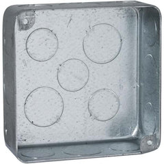 Hubbell-Raco - 4 x 4 x 1.563" Steel Square Junction Box - Strong Tooling