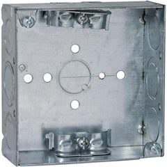 Hubbell-Raco - 4 x 4 x 1.563" Steel Square Device Box - Strong Tooling