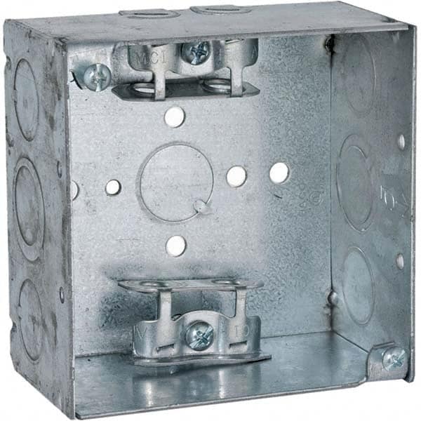 Hubbell-Raco - 4 x 4 x 2.188" Steel Square Device Box - Strong Tooling