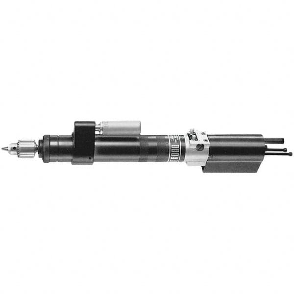 Ingersoll-Rand - 3/8" Reversible Keyed Chuck - Inline Handle, 8,265 RPM, 0.75 hp, 90 psi - Strong Tooling