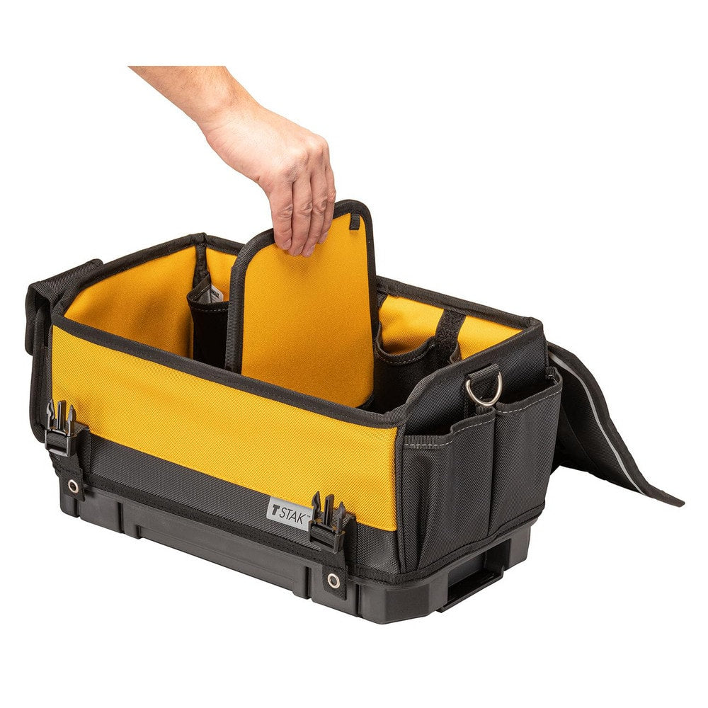 Tool Bags & Tool Totes; Holder Type: Tool Bag; Closure Type: Zipper; Material: Ballistic Nylon; Overall Width: 10; Depth (Inch): 10-1/4 in; Overall Depth: 10.25 in; Overall Height: 9.75 in; Color: Black; Load Capacity: 66; Tether Style: Not Tether Capable