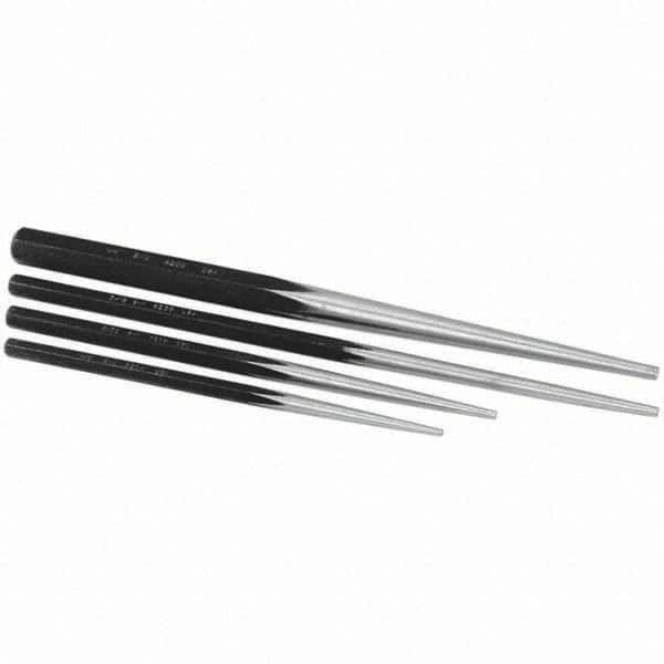 SK - Punch Sets - 4PC 1/8 5/32 3/16 LINE UP PUNCH TAPERED SET - Strong Tooling