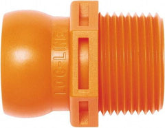 Loc-Line - 3/4" Hose ID, Male to Female Coolant Hose Connector - 3/4" NPT, For Loc-Line Modular Hose Systems - Strong Tooling