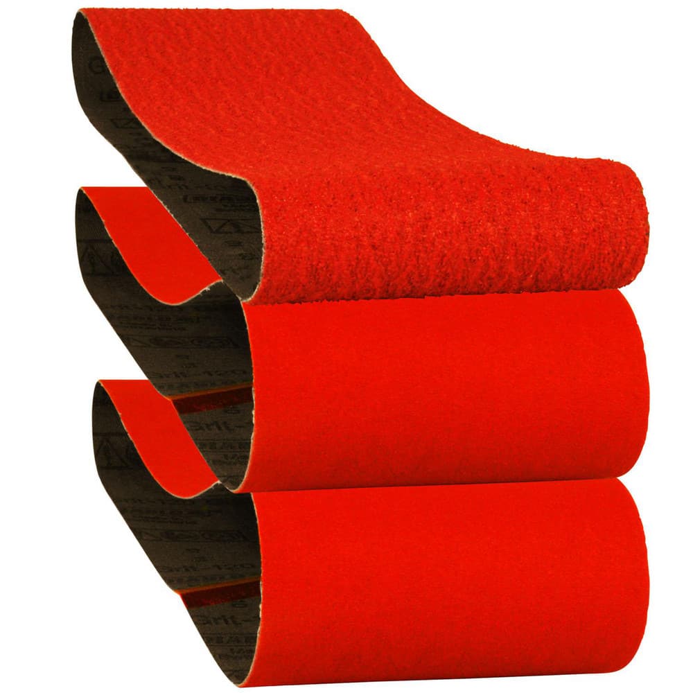 Abrasive Belts; Abrasive Material: Zirconium Blend; Belt Width (Inch): 4; Overall Length (Inch): 24; Grit: 80; 50; 120; Grade: Coarse; Medium; Fine; Abrasive Type: Coated; Backing Material: Cloth