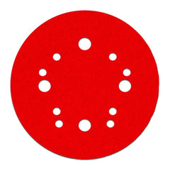 Hook & Loop Discs; Disc Diameter (Decimal Inch): 5; Grade: Medium; Grit: 100; Abrasive Material: Ceramic Blend; Disc Color: Red; Package Quantity: 4; Grit: 100; Grit: 100; Package Quantity: 4