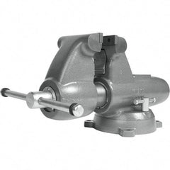 Wilton - Bench & Pipe Combination Vises Jaw Width (Inch): 6 Jaw Opening Capacity (Inch): 9 - Strong Tooling