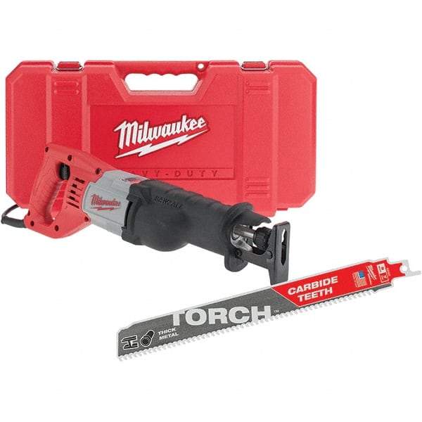 Milwaukee Tool - Electric Reciprocating Saws Amperage: 12.00 Strokes per Minute: 3000 - Strong Tooling