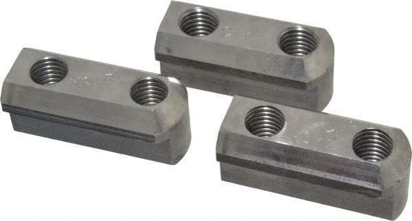 H & R Manufacturing - Lathe Chuck Jaw Nut - 10" Chuck Diam Compatible, 12mm Screw, M12 Thread - Strong Tooling