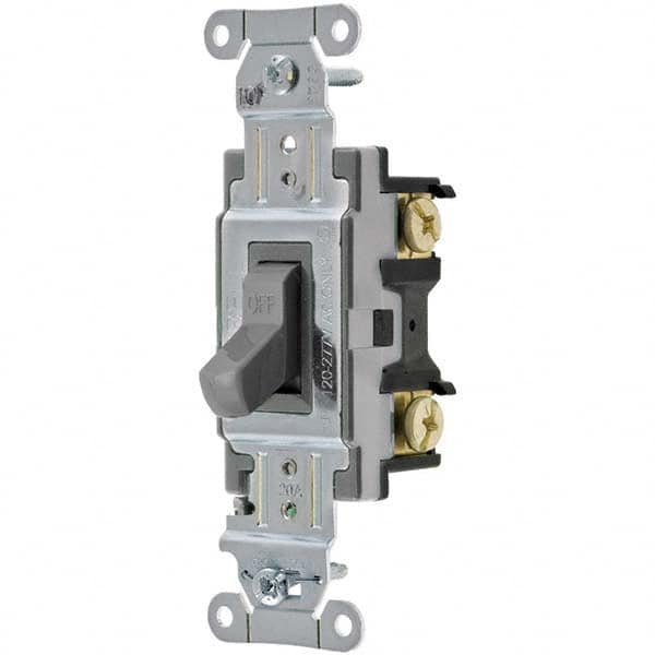 Hubbell Wiring Device-Kellems - Toggle Switches Switch Type: Medium Duty Switch Sequence: Off-On - Strong Tooling