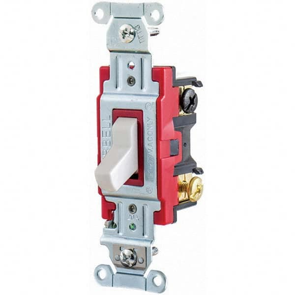 Hubbell Wiring Device-Kellems - Toggle Switches Switch Type: Heavy Duty Switch Sequence: Off-On - Strong Tooling