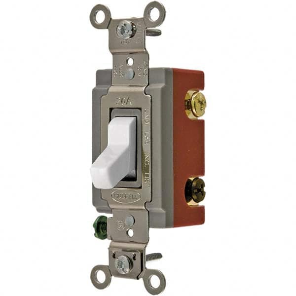 Hubbell Wiring Device-Kellems - Toggle Switches Switch Type: Extra Heavy Duty Switch Sequence: Off-On - Strong Tooling