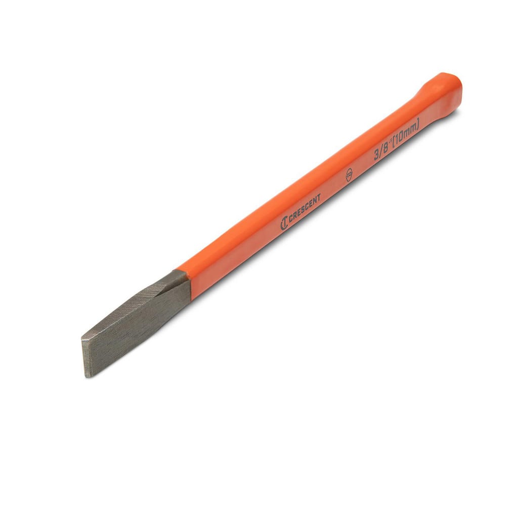 Chisels; Chisel Style: Cold Chisel; Blade Width (Inch): 0.44 in; Tip Shape: Straight; Overall Length (Inch): 6.50; Blade Width (Decimal Inch): 0.44 in; Overall Length: 6.50; Blade Width: 0.44 in; Chisel Type: Cold Chisel