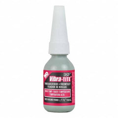 Vibra-Tite - 10 mL Bottle, Red, High Temp/High Strength Threadlocker - Strong Tooling