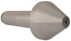 Riten - 3-1/2" Head Diam, Hardened Tool Steel Bull Nose Point Solid Dead Center - 5MT Morse Taper, 3-1/2" Point Diam, 2.155" Point Length - Strong Tooling