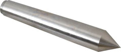 Riten - 1-1/2" Head Diam, Hardened Tool Steel Standard Point Solid Dead Center - Jarno 12 Taper, 1-1/2" Point Diam, 2-1/4" Point Length, 9" OAL - Strong Tooling