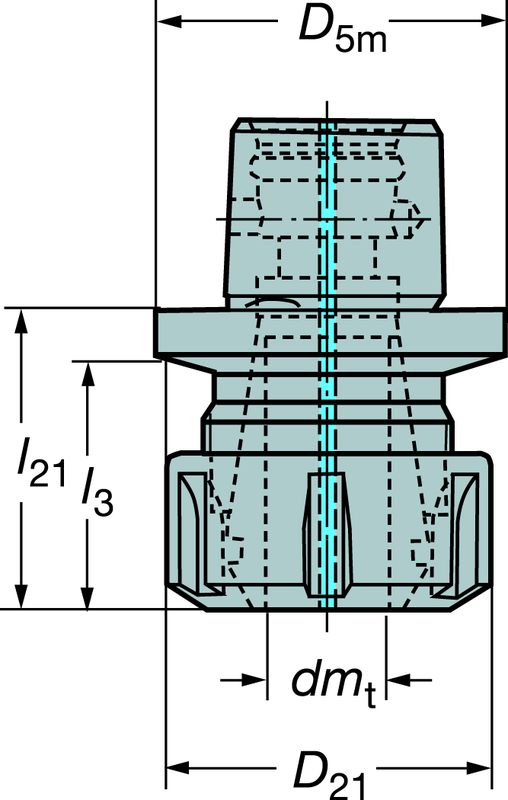 C53911432045 CAPTO ADAPTER - Strong Tooling