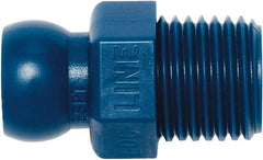 Loc-Line - 1/4" Hose ID, Male to Female Coolant Hose Connector - 1/4" BSPT, For Loc-Line Modular Hose Systems - Strong Tooling