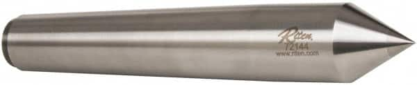 Riten - 1-3/4" Head Diam, Carbide-Tipped Steel Standard Point Solid Dead Center - Jarno 14 Taper, 1-3/4" Point Diam, 3" Point Length, 10-1/2" OAL - Strong Tooling