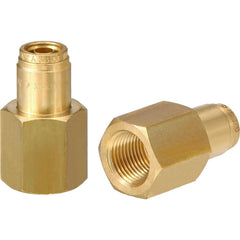 Metal Push-To-Connect Tube Fittings; Fitting Type: CONN; Connection Type: Push-to-Connect x FNPT; Material: Brass; Thread Size: 1/2″; Tube Outside Diameter: 1/2; Fitting Shape: Straight; Maximum Working Pressure (Psi - 3 Decimals): 250.000; Overall Length