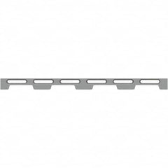 Phillips Precision - Laser Etching Fixture Rails & End Caps Type: Docking Rail Length (mm): 720.00 - Strong Tooling