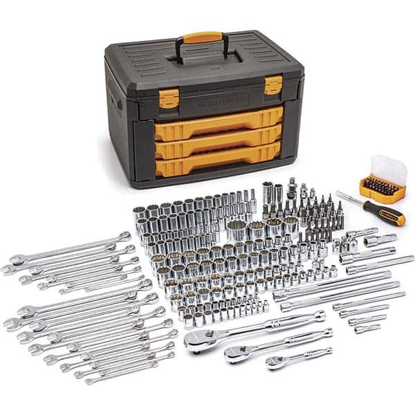 GearWrench - Combination Hand Tool Sets Tool Type: Master Mechanics Tool Set Number of Pieces: 243 - Strong Tooling