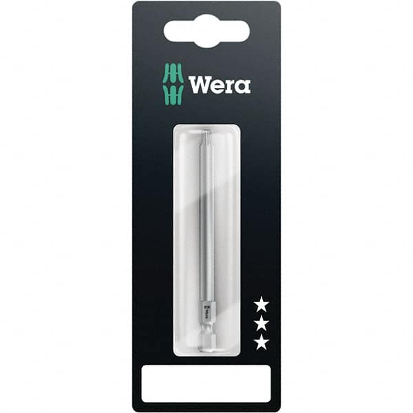 Wera - 1/4" Torx Bit - 1/4" Drive, 89mm OAL - Strong Tooling