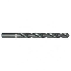 9.75MM HSS 118D PT JOBBER DRILL-BLK - Strong Tooling