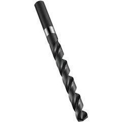 13MM HSS 135D PT FS JL DRILL-BLK - Strong Tooling