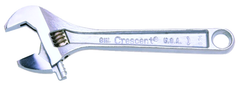 15/16" Opening - 6" OAL - Adjustable Wrench Chrome - Strong Tooling