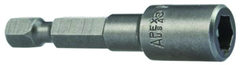 #M6N-0812-6 - 3/8" Magnetic Nutsetter - 1/4" Hex Drive - 6" Overall Length - Strong Tooling