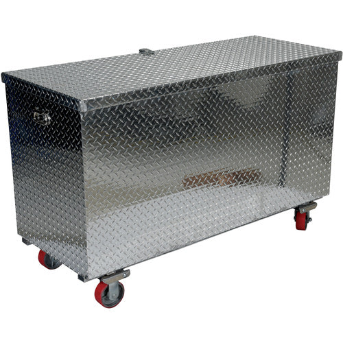 Aluminum Tool Box -Casters 24 × 48 - Exact Industrial Supply