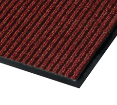 3'x10' Red Rib Carpet Entry Mat - Strong Tooling