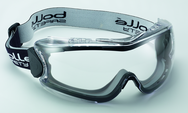 180° GOGGLE, Clear Lens, BLK& GRY Fr - Strong Tooling
