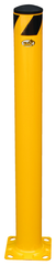 Bollards - Indoors/outdoors to protect work areas, racking and personnel - Powder coated safety yellow finish - Molded rubber caps are removable - Strong Tooling