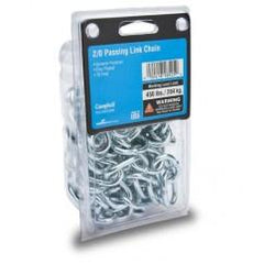 3/16" GRADE 30 PROOF COIL CHAIN 10' - Strong Tooling