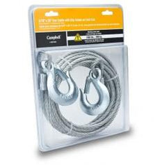 5/16"X20' TOW CABLE GALVANIZED - Strong Tooling