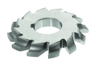 1/2 Radius - 4-1/4 x 3/4 x 1-1/4 - HSS - Left Hand Corner Rounding Milling Cutter - 10T - TiAlN Coated - Strong Tooling