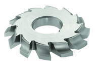 1/2 Radius - 4-1/4 x 3/4 x 1-1/4 - HSS - Right Hand Corner Rounding Milling Cutter - 10T - TiN Coated - Strong Tooling