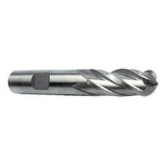 1-1/4" Dia. - 8-1/2" OAL - HSS - Ball End SE EM - 6 FL - Strong Tooling