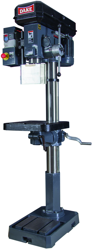 18" Floor Model Variable Speed Drill Press- SB-250V- 1" Drill Capacity, 1.5HP 110V 1PH ONLY Motor - Strong Tooling