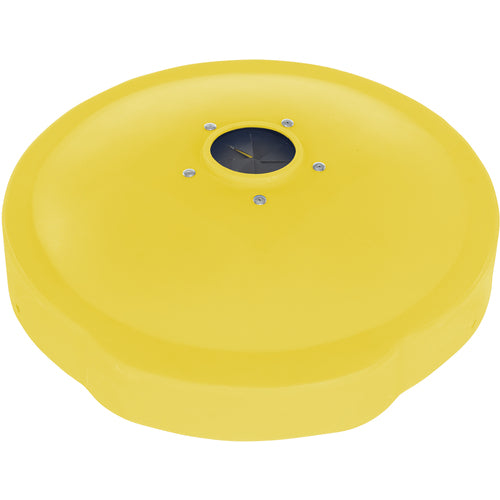 Drum Recyc Lid 55 Gal(Closed/Open) Yellow - Exact Industrial Supply