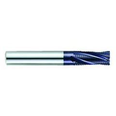 3/8" Dia. - 2-1/2" OAL - TiAlN CBD - Roughing HP End Mill - 3 FL - Strong Tooling