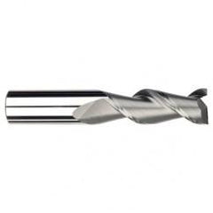 1/4" Dia. - 3/4" LOC - 2-1/2" OAL - 2 FL Carbide S/E HP End Mill-Uncoated - Strong Tooling