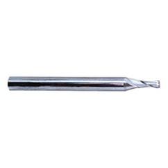 5/16" Dia. - 2" OAL - Ball Nose SE TiCN Carbide End Mill - 2 FL - Strong Tooling