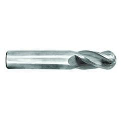 13/32" Dia. - 2-3/4" OAL - Ball Nose-TiCN Coated-SE EM - 4 FL - Strong Tooling