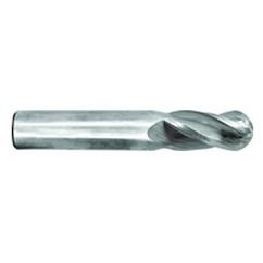 15/64" Dia. - 2-1/2" OAL - TiN CBD - Ball End SE EM - 4 FL - Strong Tooling